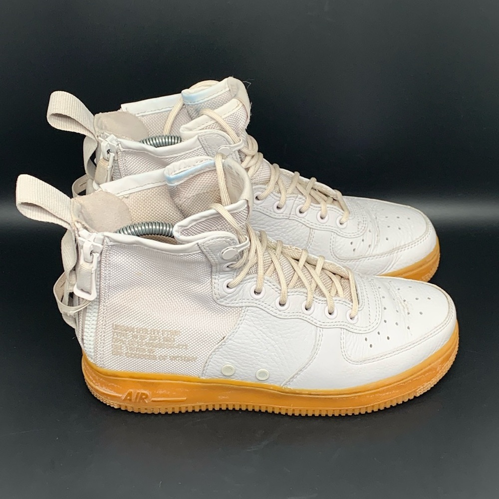 Nike SF Air Force 1 Mid Vast Grey Shoes Women's Sz 8.5